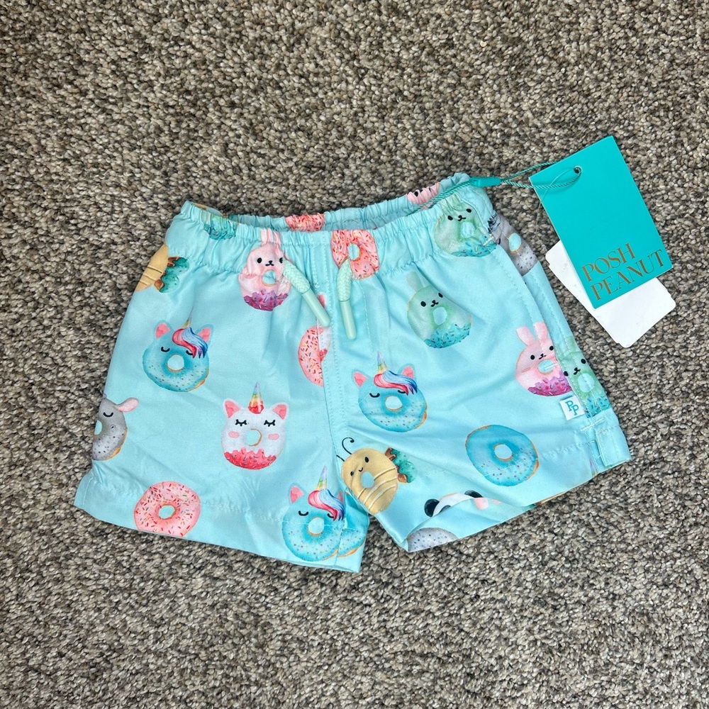 Posh Peanut Swim Trunks